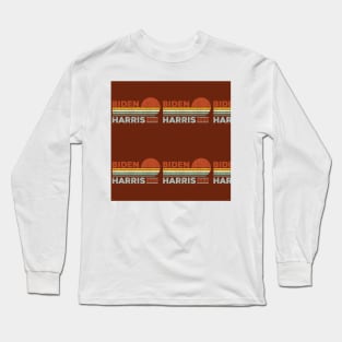 Retro Biden Harris Long Sleeve T-Shirt